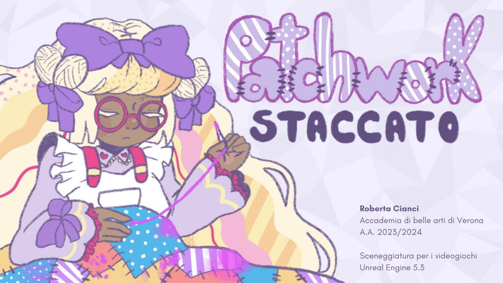 Patchwork Staccato Videogame concept